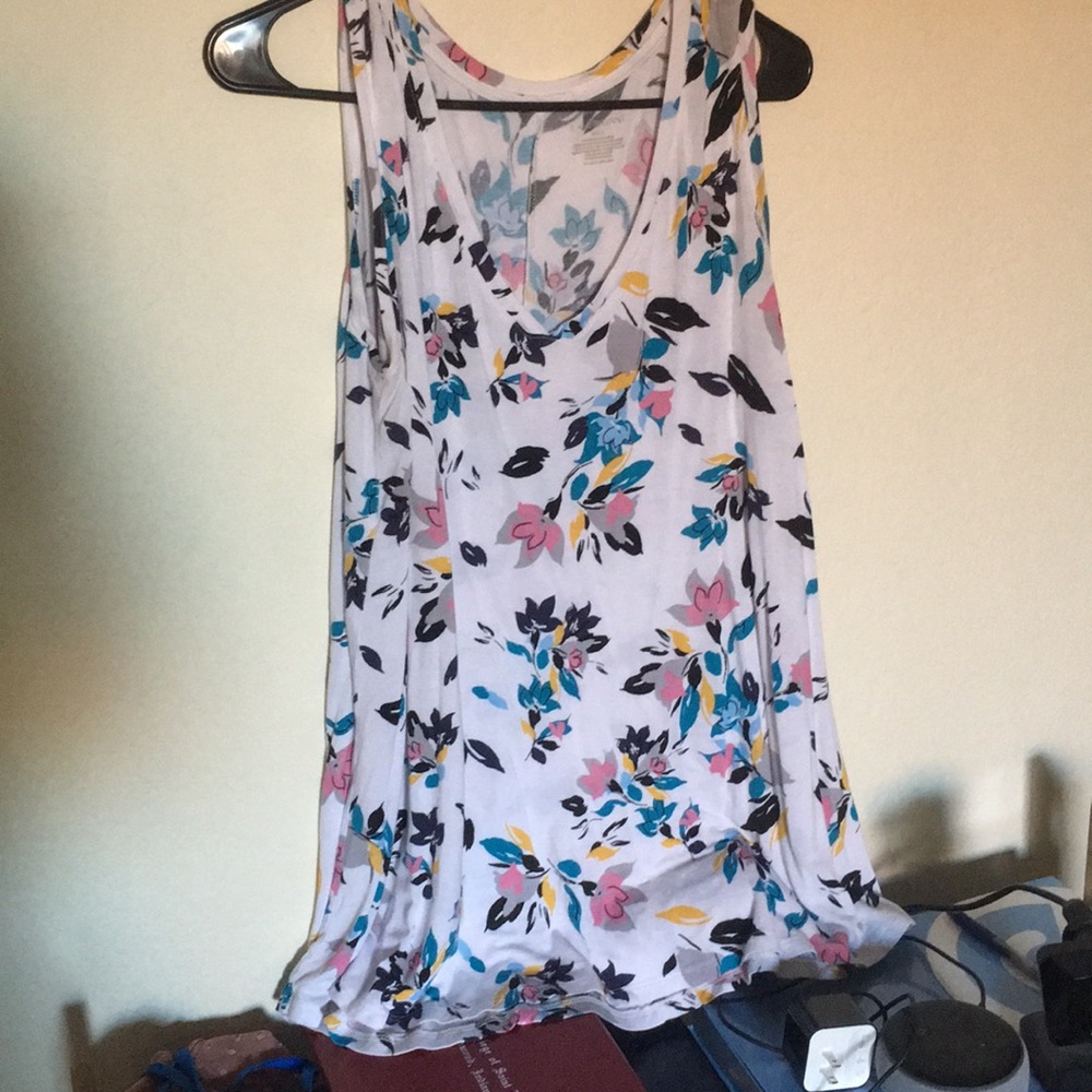 Lane Bryant Floral Sleeveless Top